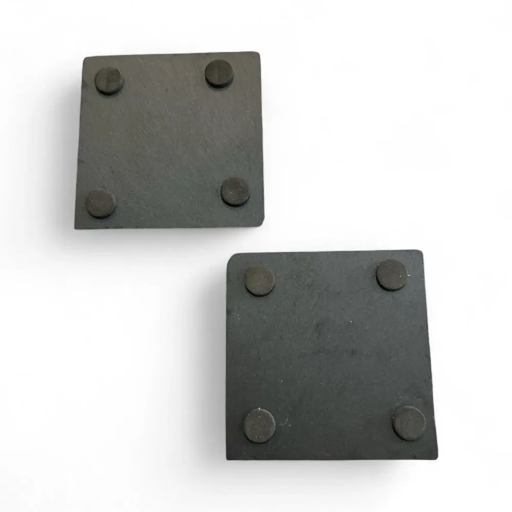 St Louis Missouri Set‎ of 2 Slate Drink Coasters - 3.5